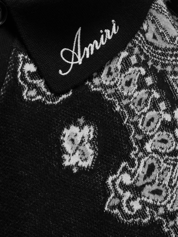 Logo-Embroidered Bandana-Jacquard Cotton Shirt - CU Logo-Embroidered Bandana-Jacquard Cotton Shirt - CU