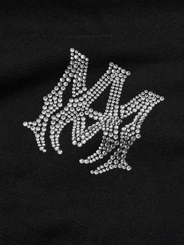 Crystal-Embellished Cotton-Jersey Hoodie - CU