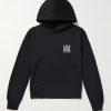 Crystal-Embellished Cotton-Jersey Hoodie