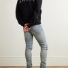Crystal-Embellished Cotton-Jersey Hoodie - OU