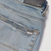 Skinny-Fit Logo-Embroidered Distressed Patchwork Jeans - CU Skinny-Fit Logo-Embroidered Distressed Patchwork Jeans - CU