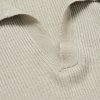 Ribbed Linen-Blend Polo Shirt - CU Ribbed Linen-Blend Polo Shirt - CU