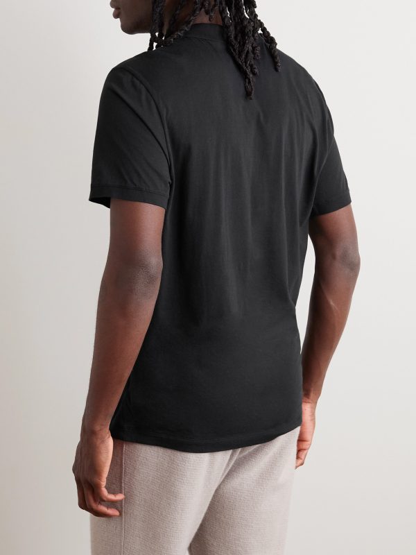 Cotton-Jersey Polo Shirt - BK