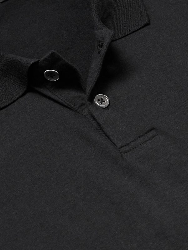 Cotton-Jersey Polo Shirt - CU