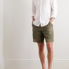Garment-Dyed Linen Shirt - OU Garment-Dyed Linen Shirt - OU