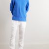 Garment-Dyed Straight-Leg Linen Trousers - OU Garment-Dyed Straight-Leg Linen Trousers - OU