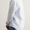 Garment-Dyed Linen Shirt - BK