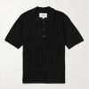 Pointelle-Knit Pima Cotton Polo Shirt Pointelle-Knit Pima Cotton Polo Shirt