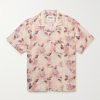 Novella Camp-Collar Floral-Print Lyocell Shirt Novella Camp-Collar Floral-Print Lyocell Shirt