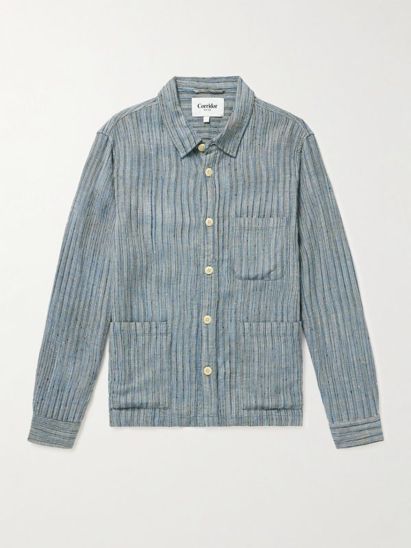 Beachside Striped Jacquard Shirt Beachside Striped Jacquard Shirt