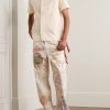 Camp-Collar Broderie Anglaise Cotton Shirt - OU Camp-Collar Broderie Anglaise Cotton Shirt - OU