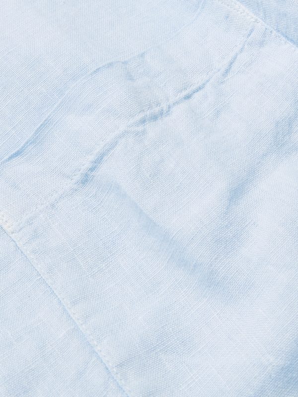 Camp-Collar Linen Shirt - CU Camp-Collar Linen Shirt - CU