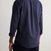 Atlantico Slim-Fit Button-Down Collar Cotton-Seersucker Shirt - BK Atlantico Slim-Fit Button-Down Collar Cotton-Seersucker Shirt - BK