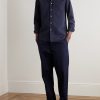 Atlantico Slim-Fit Button-Down Collar Cotton-Seersucker Shirt - OU Atlantico Slim-Fit Button-Down Collar Cotton-Seersucker Shirt - OU