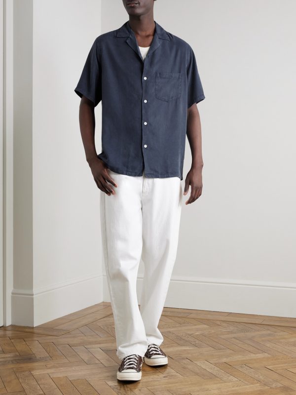 Dogtown Convertible-Collar TENCEL™ Lyocell Shirt - OU Dogtown Convertible-Collar TENCEL™ Lyocell Shirt - OU