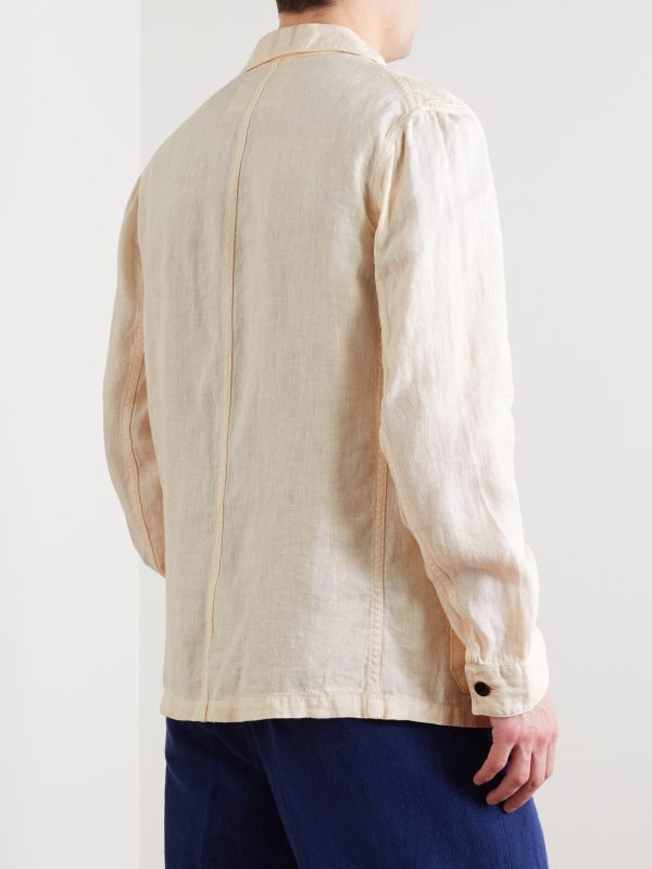 Labura Slim-Fit Linen Jacket - BK