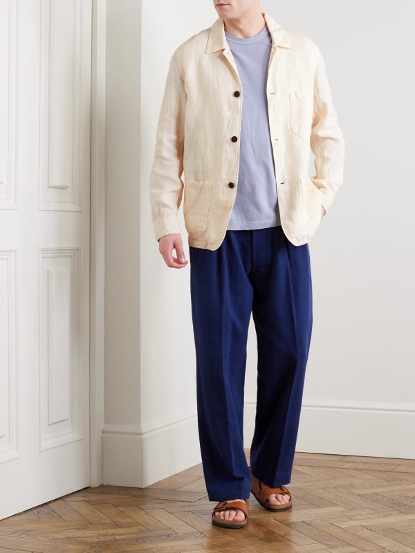 Labura Slim-Fit Linen Jacket - OU