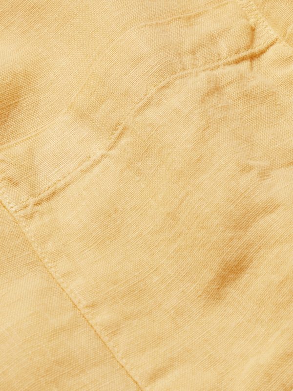 Camp-Collar Linen Shirt - CU Camp-Collar Linen Shirt - CU