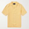 Camp-Collar Linen Shirt Camp-Collar Linen Shirt