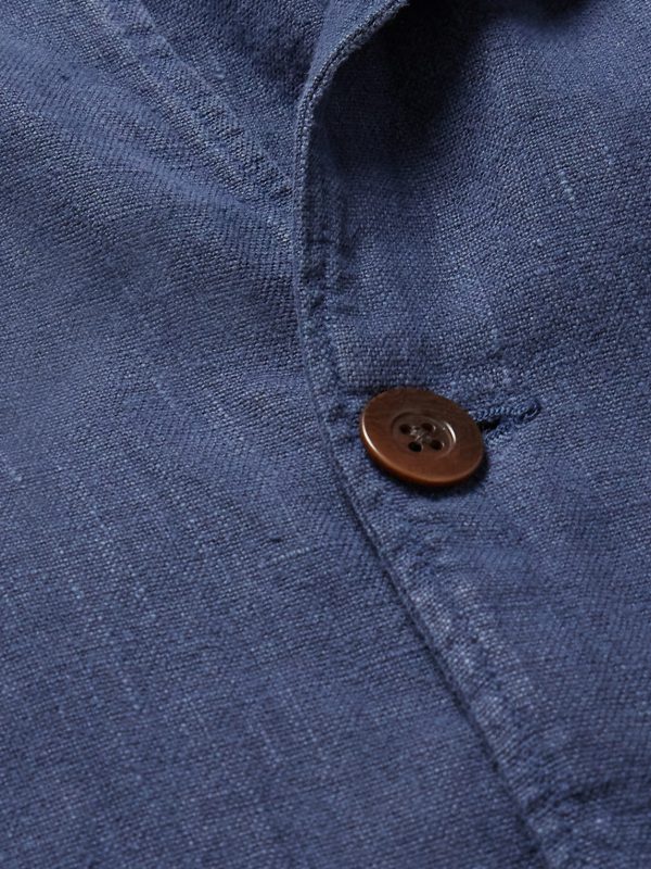 Labura Slim-Fit Linen Jacket - CU Labura Slim-Fit Linen Jacket - CU
