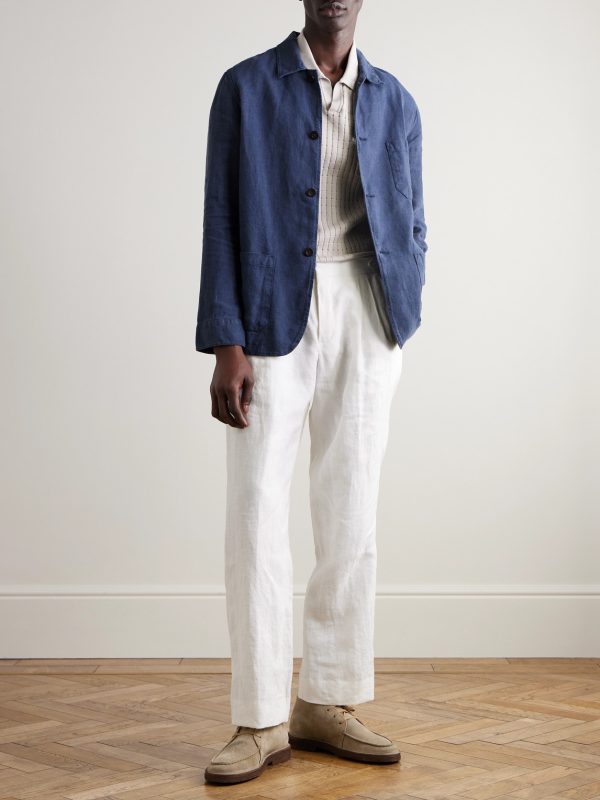 Labura Slim-Fit Linen Jacket - OU Labura Slim-Fit Linen Jacket - OU