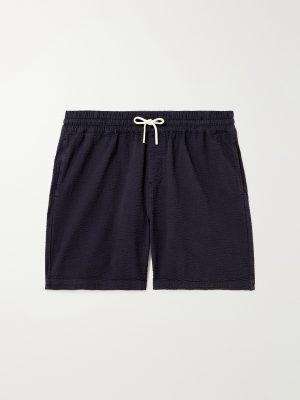 Atlantico Straight-Leg Cotton-Seersucker Drawstring Shorts Atlantico Straight-Leg Cotton-Seersucker Drawstring Shorts