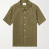 Camp-Collar Linen Shirt Camp-Collar Linen Shirt