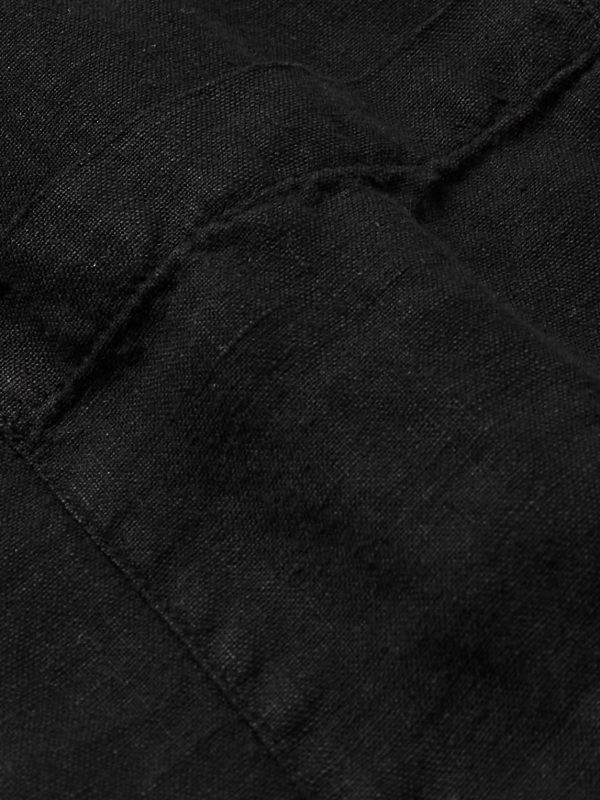 Camp-Collar Linen Shirt - CU Camp-Collar Linen Shirt - CU