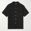 Camp-Collar Linen Shirt Camp-Collar Linen Shirt