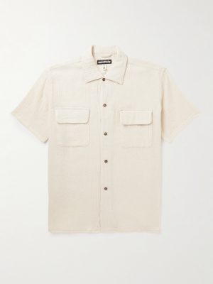Milano Textured-Cotton Shirt