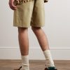 Fatigue Straight-Leg Cotton-Twill Shorts - BK Fatigue Straight-Leg Cotton-Twill Shorts - BK
