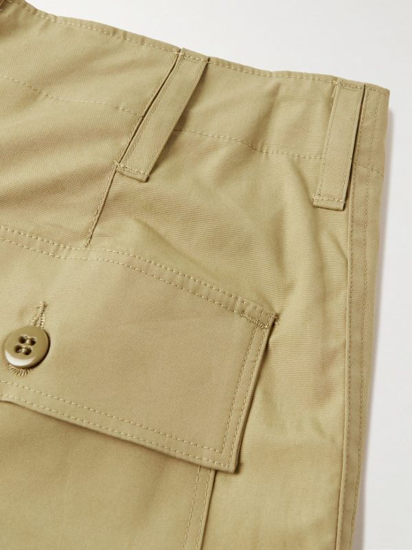 Fatigue Straight-Leg Cotton-Twill Shorts - CU Fatigue Straight-Leg Cotton-Twill Shorts - CU