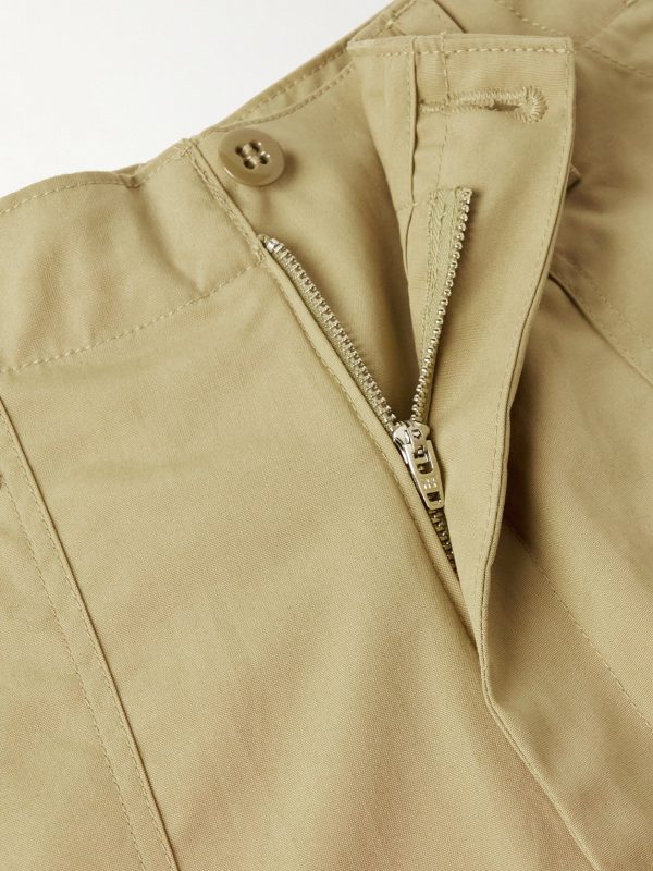 Fatigue Straight-Leg Cotton-Twill Shorts - E1 Fatigue Straight-Leg Cotton-Twill Shorts - E1