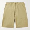 Fatigue Straight-Leg Cotton-Twill Shorts Fatigue Straight-Leg Cotton-Twill Shorts