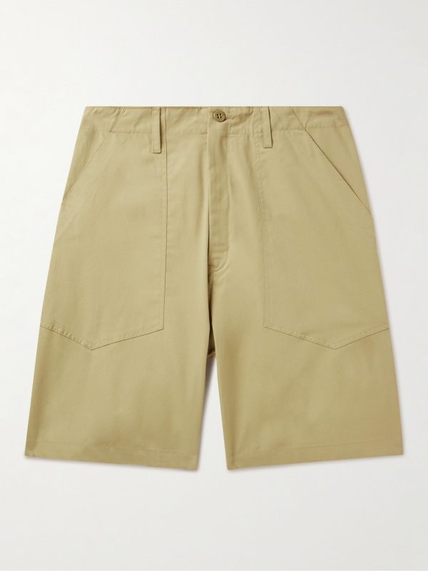 Fatigue Straight-Leg Cotton-Twill Shorts Fatigue Straight-Leg Cotton-Twill Shorts