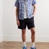 Lloyd Convertible-Collar Printed Cotton Shirt - OU Lloyd Convertible-Collar Printed Cotton Shirt - OU