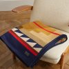 Medicine Bow Wool and Cotton-Blend Jacquard Blanket Medicine Bow Wool and Cotton-Blend Jacquard Blanket