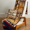 Medicine Bow Wool and Cotton-Blend Jacquard Blanket - OU Medicine Bow Wool and Cotton-Blend Jacquard Blanket - OU