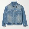 Hemi Embroidered Denim Trucker Jacket