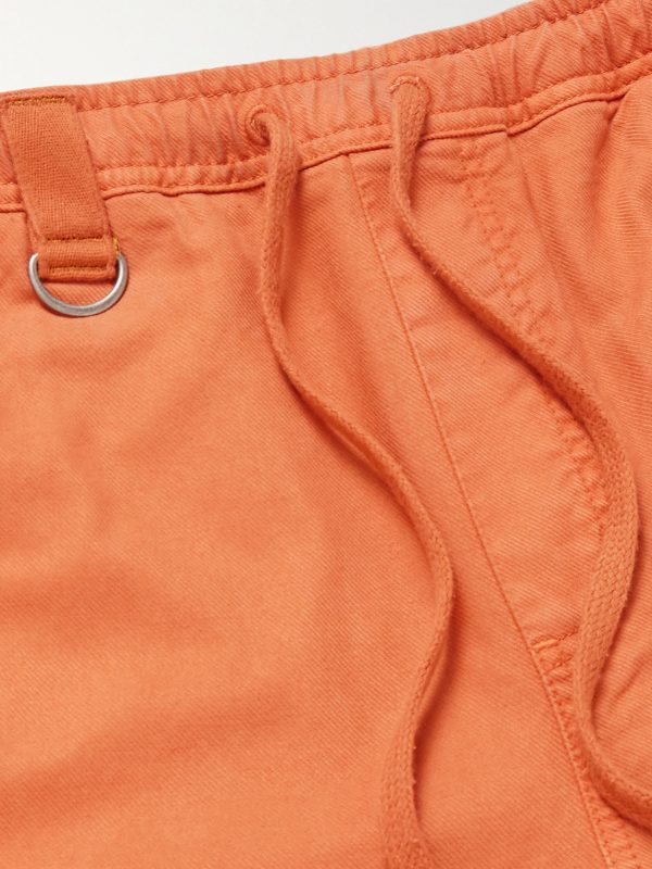 Rua Cotton and Lyocell-Blend Twill Drawstring Cargo Shorts - E1 Rua Cotton and Lyocell-Blend Twill Drawstring Cargo Shorts - E1