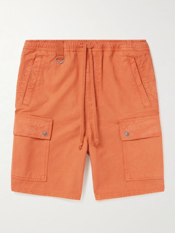 Rua Cotton and Lyocell-Blend Twill Drawstring Cargo Shorts Rua Cotton and Lyocell-Blend Twill Drawstring Cargo Shorts