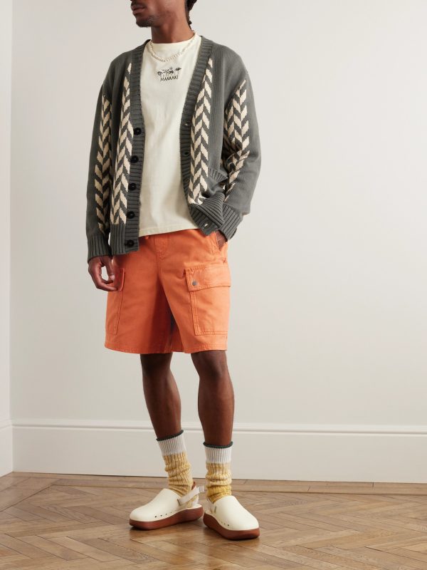 Rua Cotton and Lyocell-Blend Twill Drawstring Cargo Shorts - OU Rua Cotton and Lyocell-Blend Twill Drawstring Cargo Shorts - OU