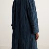 Crinkled Cotton-Twill Coat - BK Crinkled Cotton-Twill Coat - BK