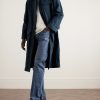 Crinkled Cotton-Twill Coat - OU Crinkled Cotton-Twill Coat - OU
