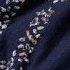 Convertible-Collar Embroidered Cotton Shirt - CU Convertible-Collar Embroidered Cotton Shirt - CU