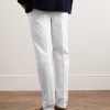 Manny Tapered Pleated Cotton-Twill Trousers - BK