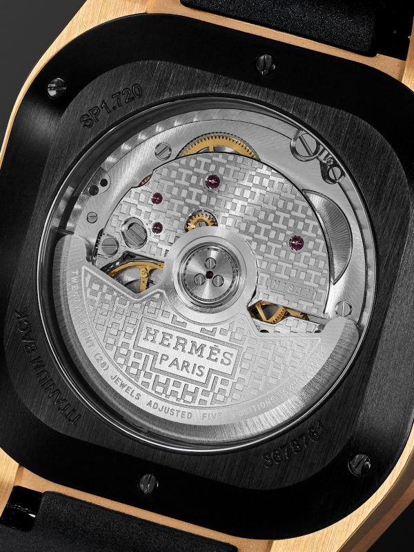 H08 Automatic 39mm DLC-Coated Titanium, Rose Gold and Rubber Watch, Ref. No. 060124WW00 - E1 H08 Automatic 39mm DLC-Coated Titanium, Rose Gold and Rubber Watch, Ref. No. 060124WW00 - E1