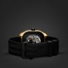 H08 Automatic 39mm DLC-Coated Titanium, Rose Gold and Rubber Watch, Ref. No. 060124WW00 - E2 H08 Automatic 39mm DLC-Coated Titanium, Rose Gold and Rubber Watch, Ref. No. 060124WW00 - E2