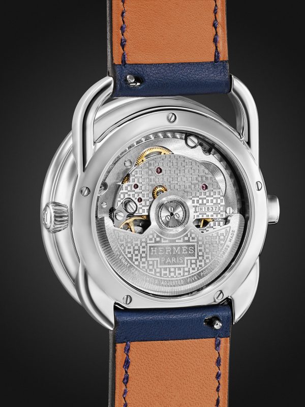 Arceau Le Temps Voyageur Automatic 38mm Stainless Steel and Leather Watch, Ref. No. W057263WW00 - BK Arceau Le Temps Voyageur Automatic 38mm Stainless Steel and Leather Watch, Ref. No. W057263WW00 - BK