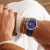 Arceau Le Temps Voyageur Automatic 38mm Stainless Steel and Leather Watch, Ref. No. W057263WW00 - OU Arceau Le Temps Voyageur Automatic 38mm Stainless Steel and Leather Watch, Ref. No. W057263WW00 - OU